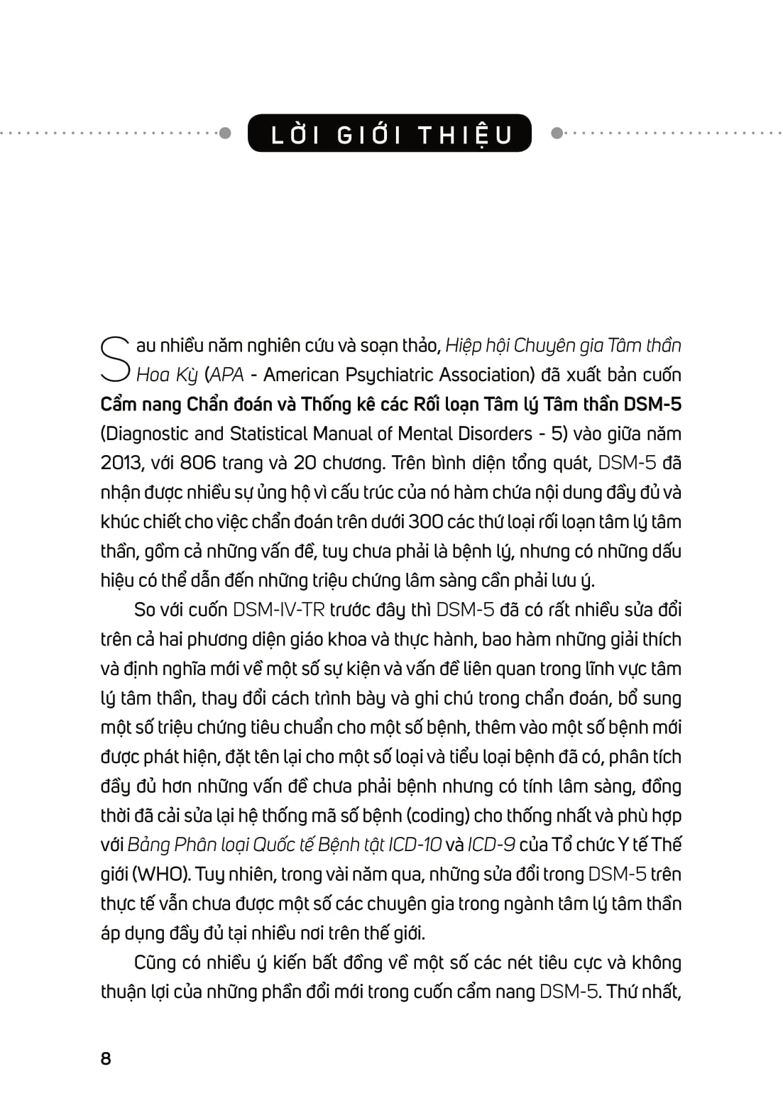 hướng dẫn chẩn đoán tâm lý tâm thần theo dsm-5