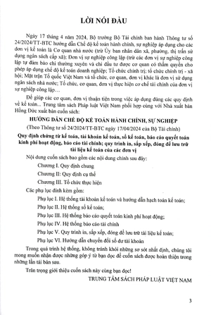 hướng dẫn chế độ kế toán hành chính, sự nghiệp