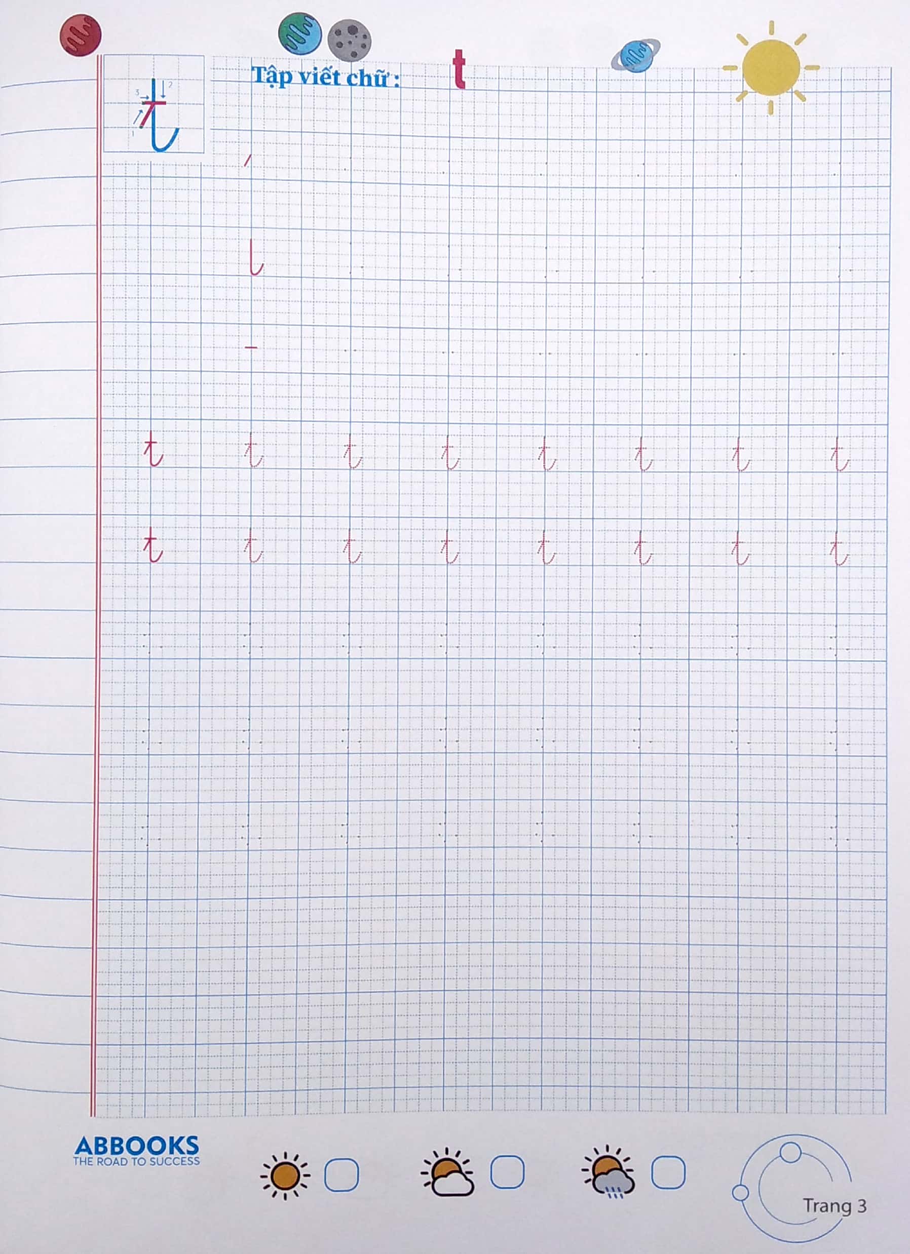 hướng dẫn chi tiết bé tập viết - vở ô ly chữ cái và chữ ghép