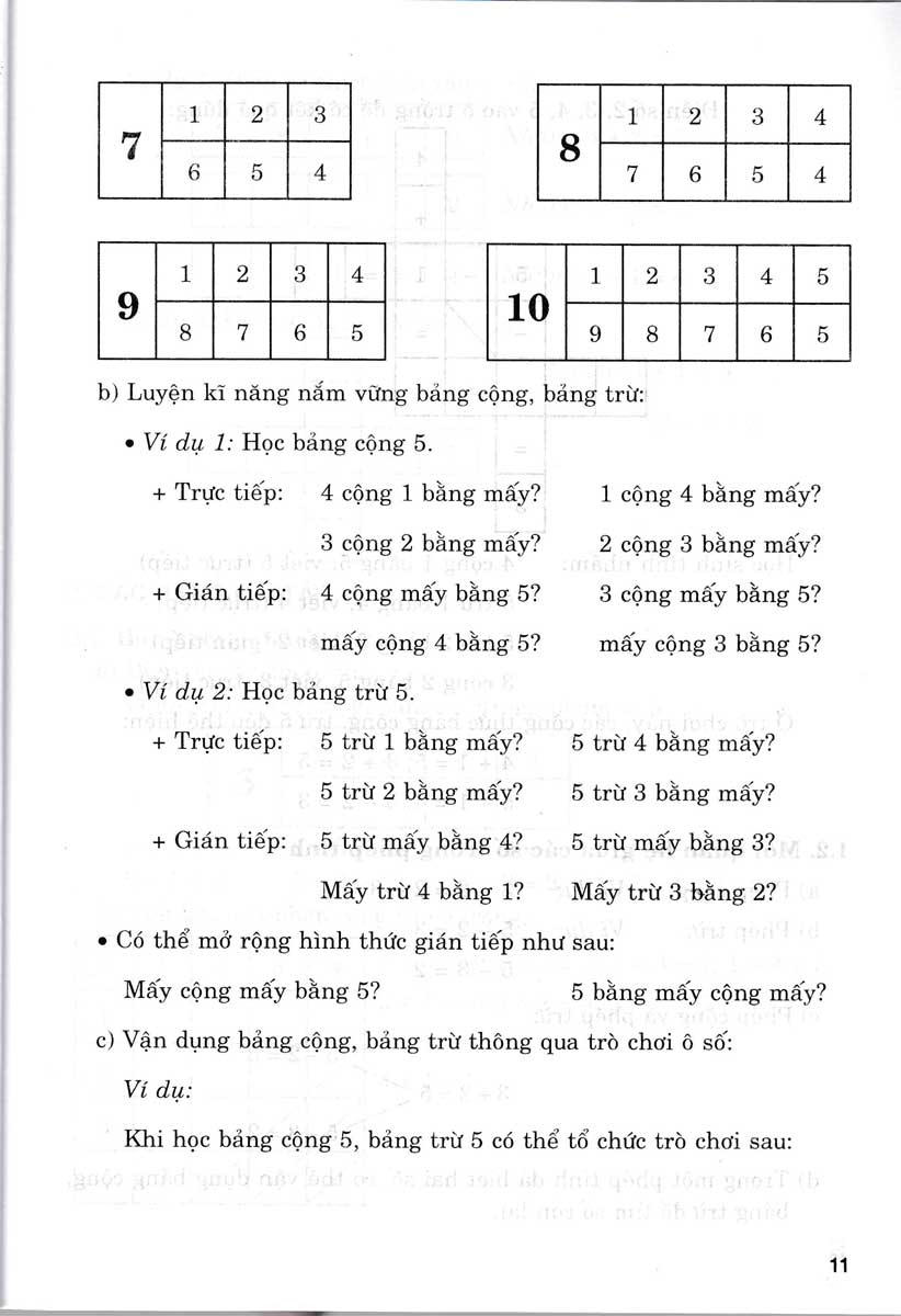 hướng dẫn em học toán 1
