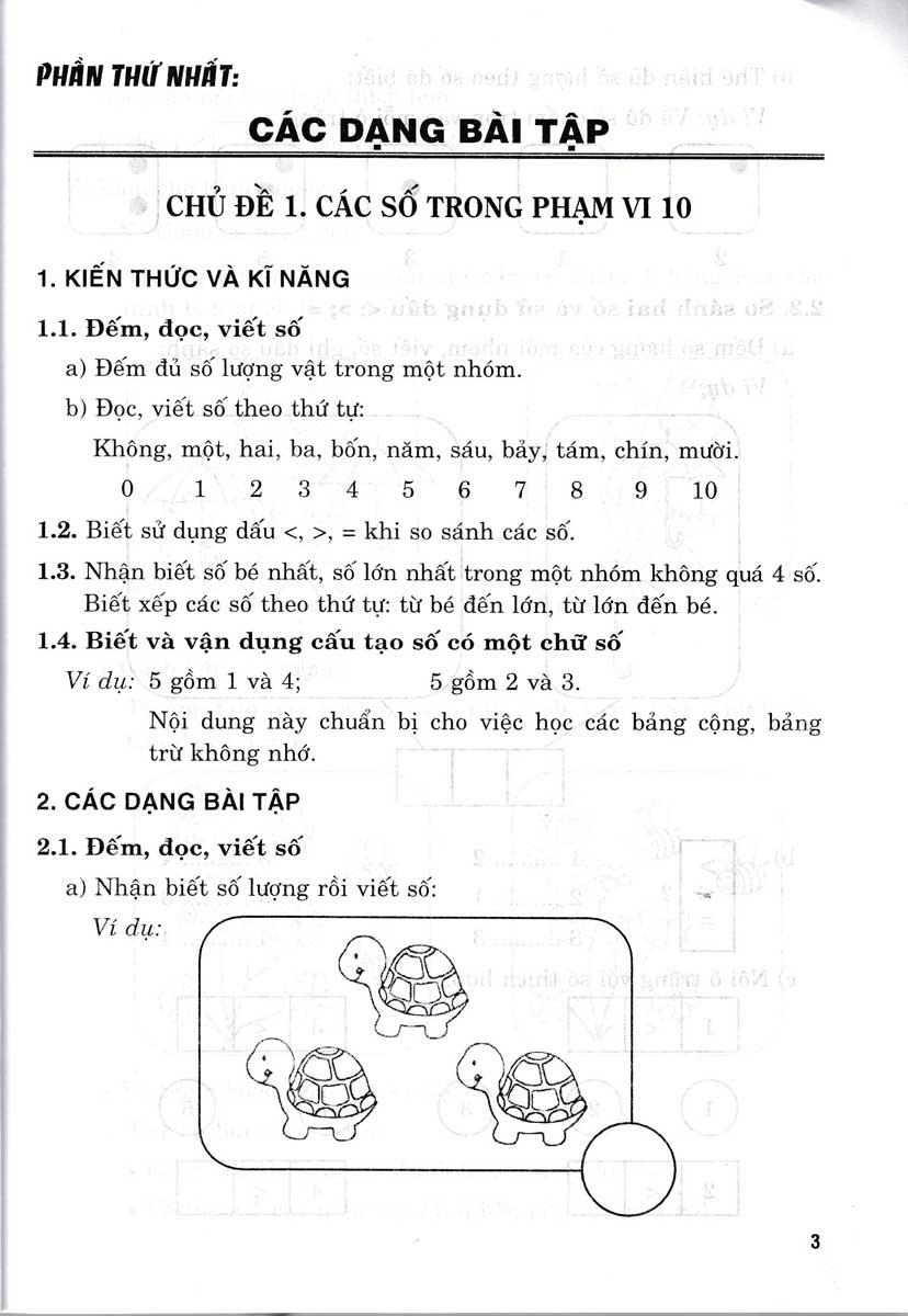 hướng dẫn em học toán 1