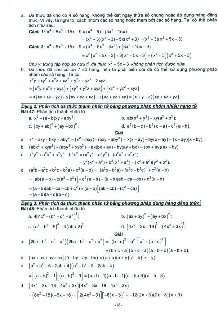 hướng dẫn giải 500 bài toán cơ bản và nâng cao đại số 8