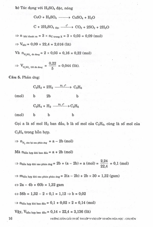 hướng dẫn giải 59 đề thi lớp 9 vào lớp 10 môn hóa học các trường chuyên - lớp chuyên bắc - trung - nam