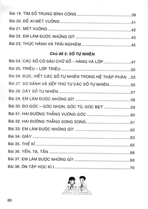 hướng dẫn giải bài tập toán 4 - tập 1 (bám sát sgk chân trời sáng tạo)