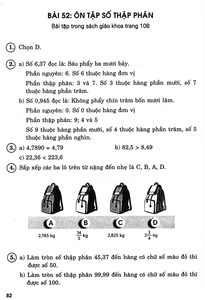 Hướng Dẫn Giải Bài Tập Toán 5 - Tập 1 (Chân Trời)
