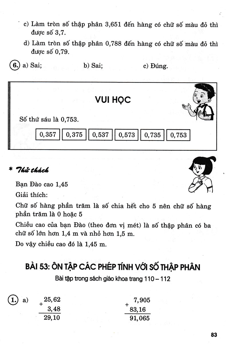 Hướng Dẫn Giải Bài Tập Toán 5 - Tập 1 (Chân Trời)