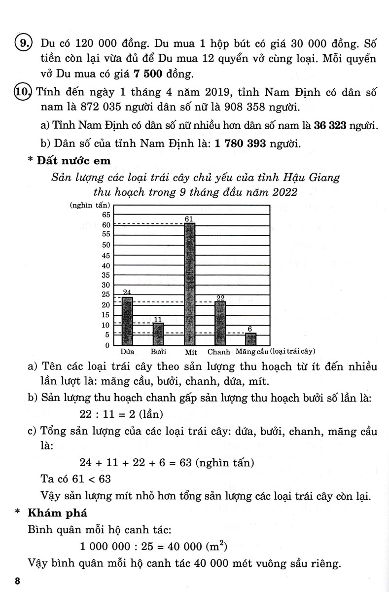 Hướng Dẫn Giải Bài Tập Toán 5 - Tập 1 (Chân Trời)