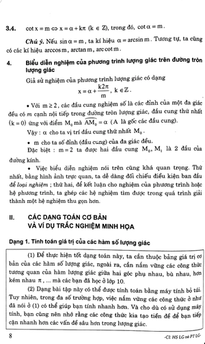 hướng dẫn giải các dạng bài tập trắc nghiệm - tự luận đại số và giải tích 11