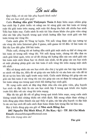 hướng dẫn giải violympic toán 2 (dùng chung cho các bộ sgk hiện hành)