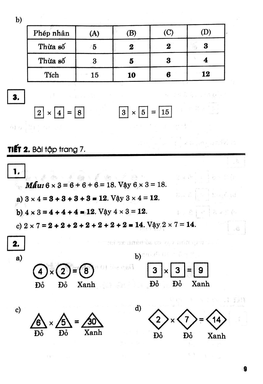 Hướng Dẫn Giải Vở Bài Tập Toán 2 - Tập 2 (Kết Nối)