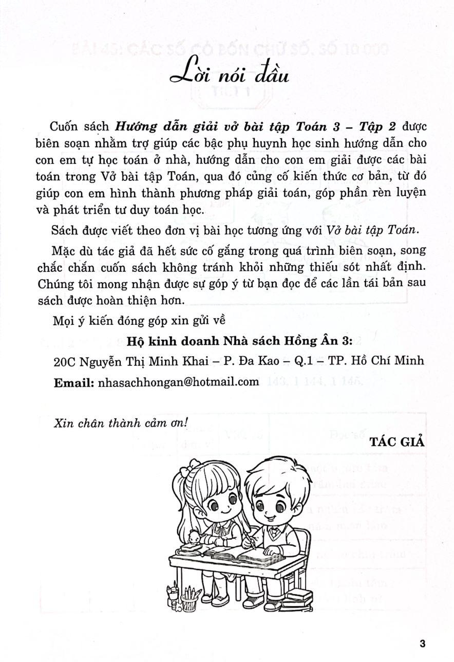 Hướng Dẫn Giải Vở Bài Tập Toán 3 - Tập 2 (Kết Nối)