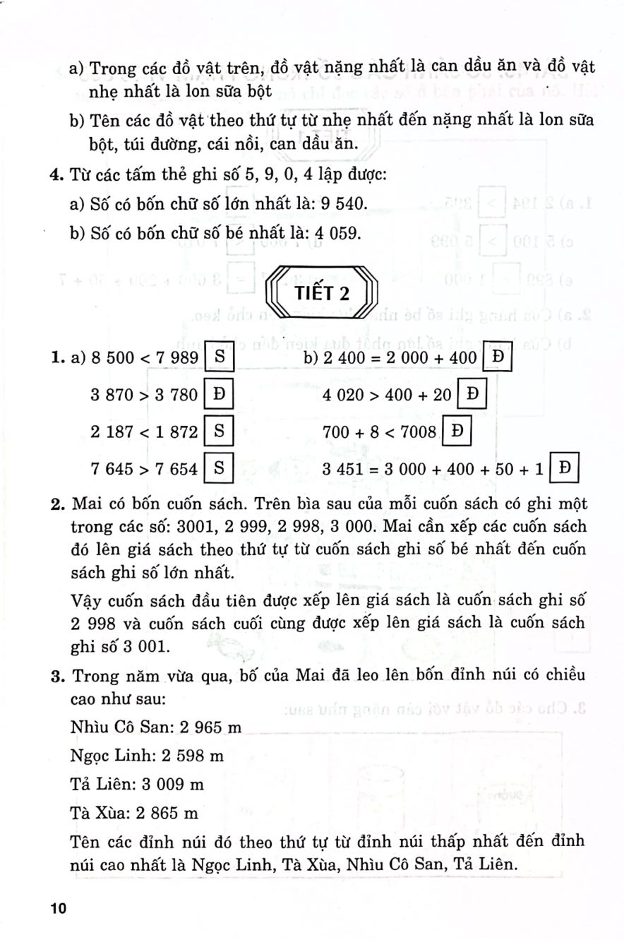 Hướng Dẫn Giải Vở Bài Tập Toán 3 - Tập 2 (Kết Nối)
