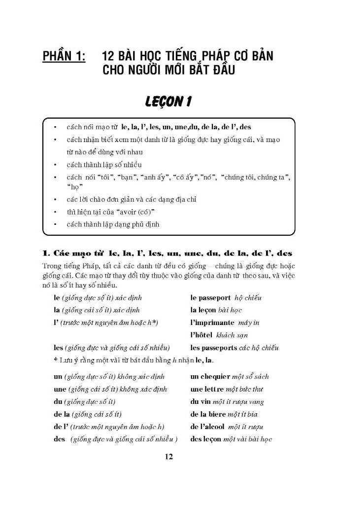 hướng dẫn học tiếng pháp cho người mới bắt đầu