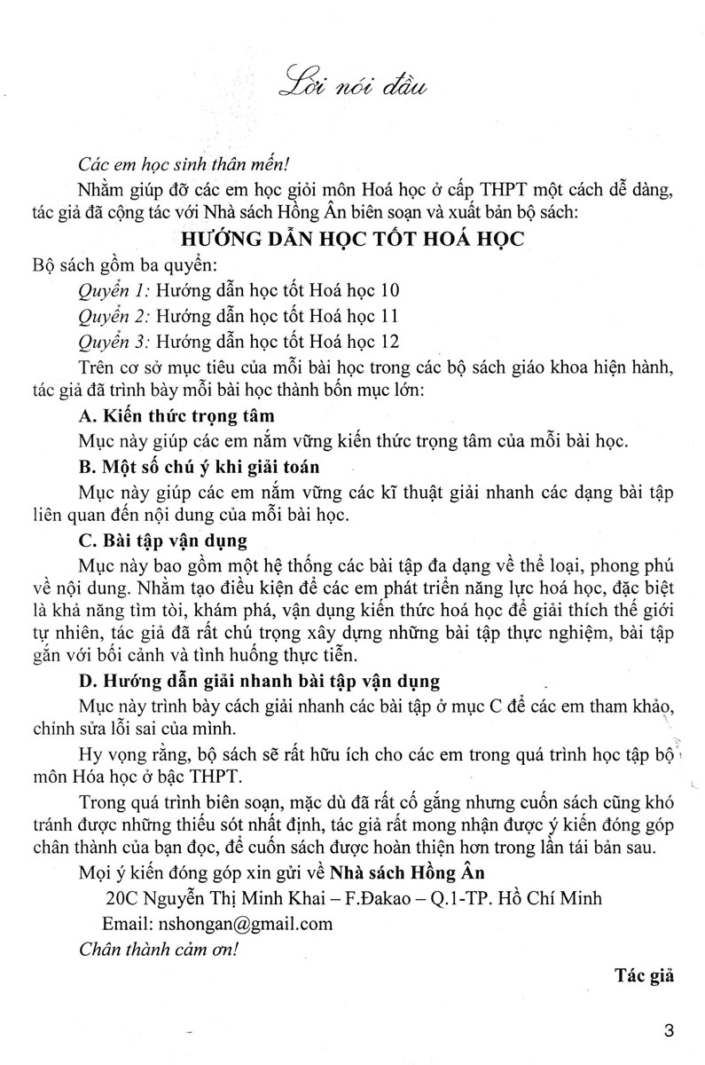 hướng dẫn học tốt hoá học 11