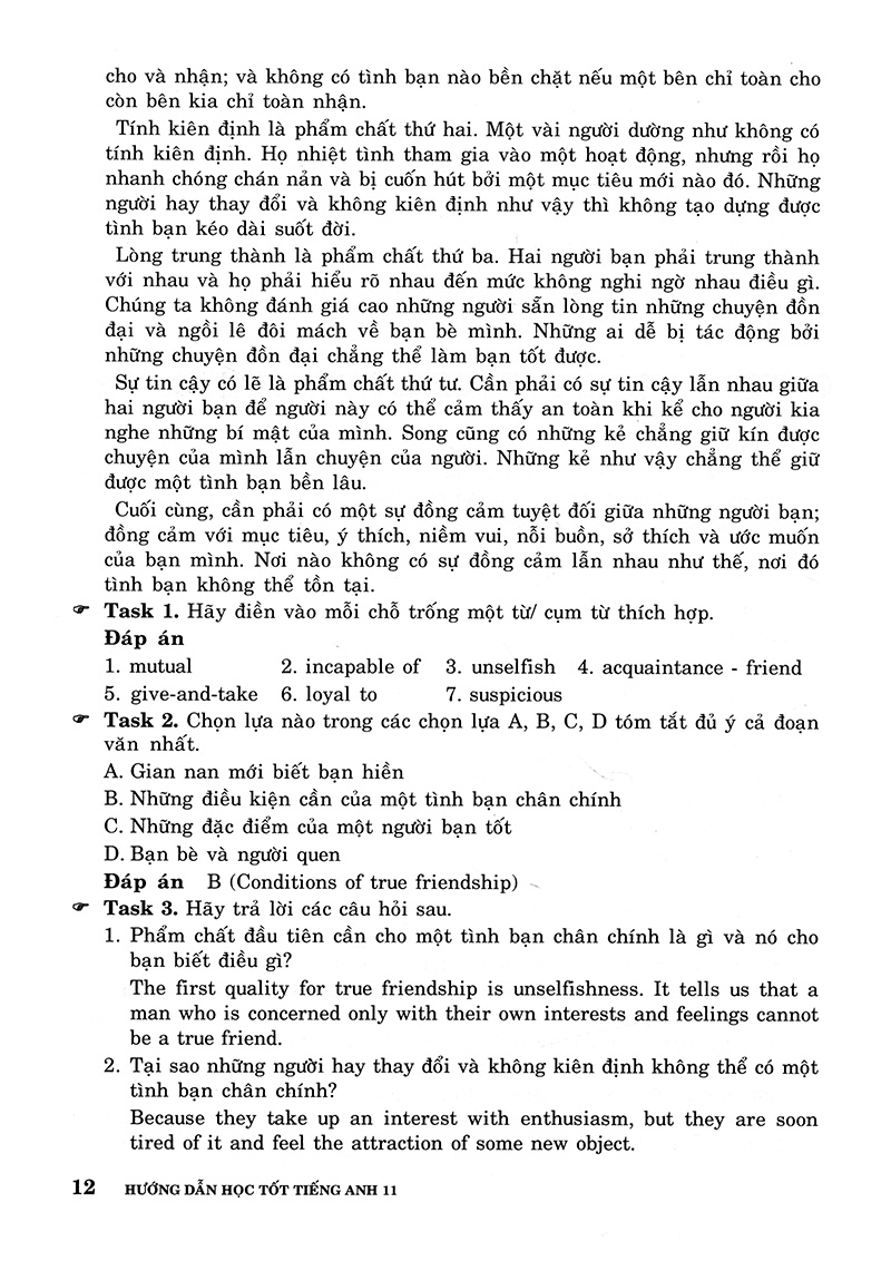 hướng dẫn học tốt tiếng anh 11 (tái bản 2018)