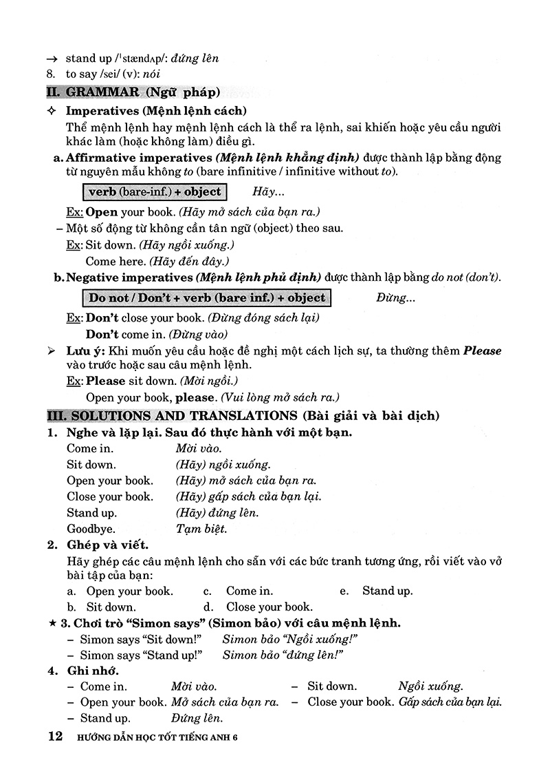 Huong Dan Hoc Tot Tieng Anh 6 (Tai Ban 2018)