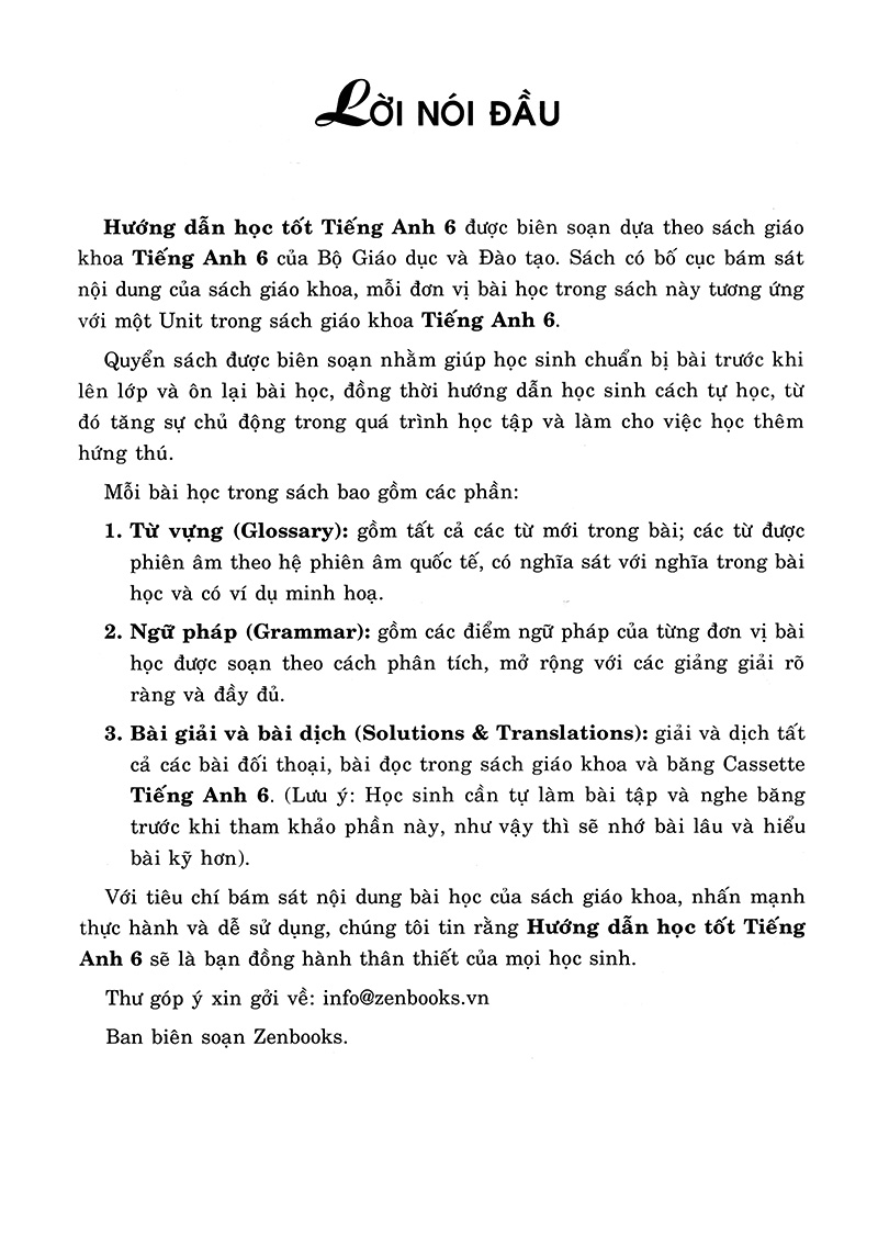 Huong Dan Hoc Tot Tieng Anh 6 (Tai Ban 2018)