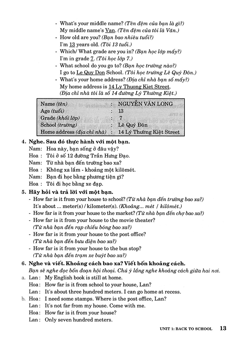 hướng dẫn học tốt tiếng anh 7