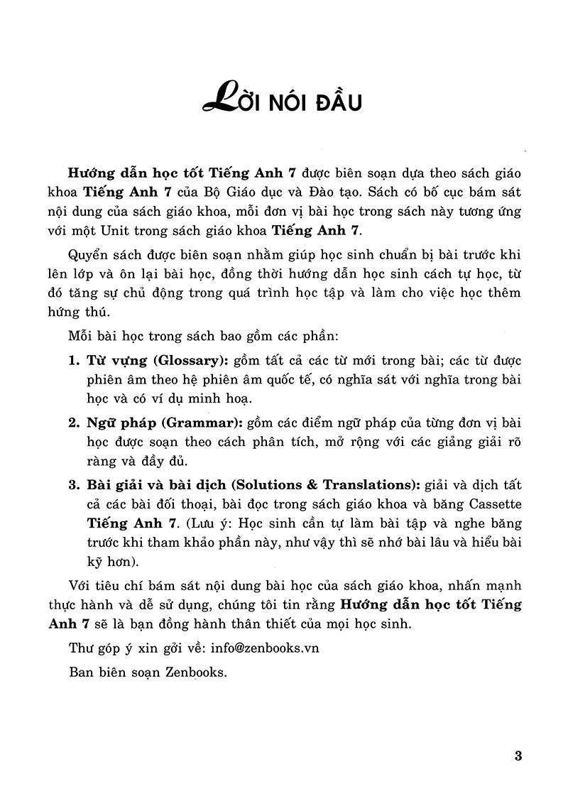 hướng dẫn học tốt tiếng anh 7