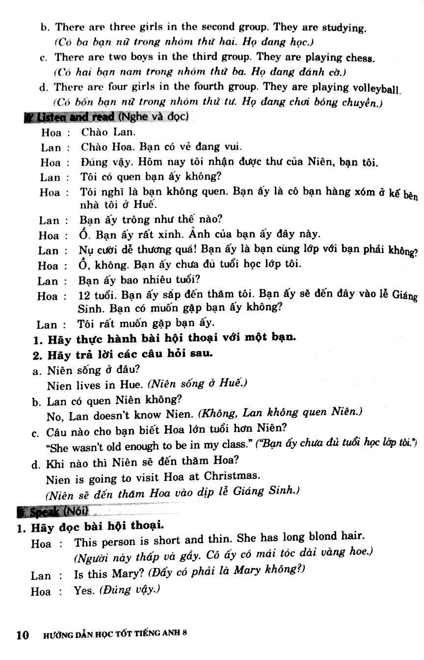 hướng dẫn học tốt tiếng anh 8 (tái bản 2018)