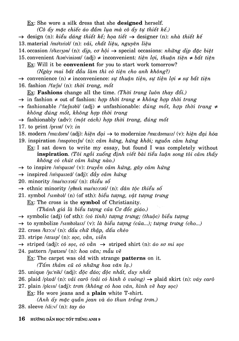hướng dẫn học tốt tiếng anh 9
