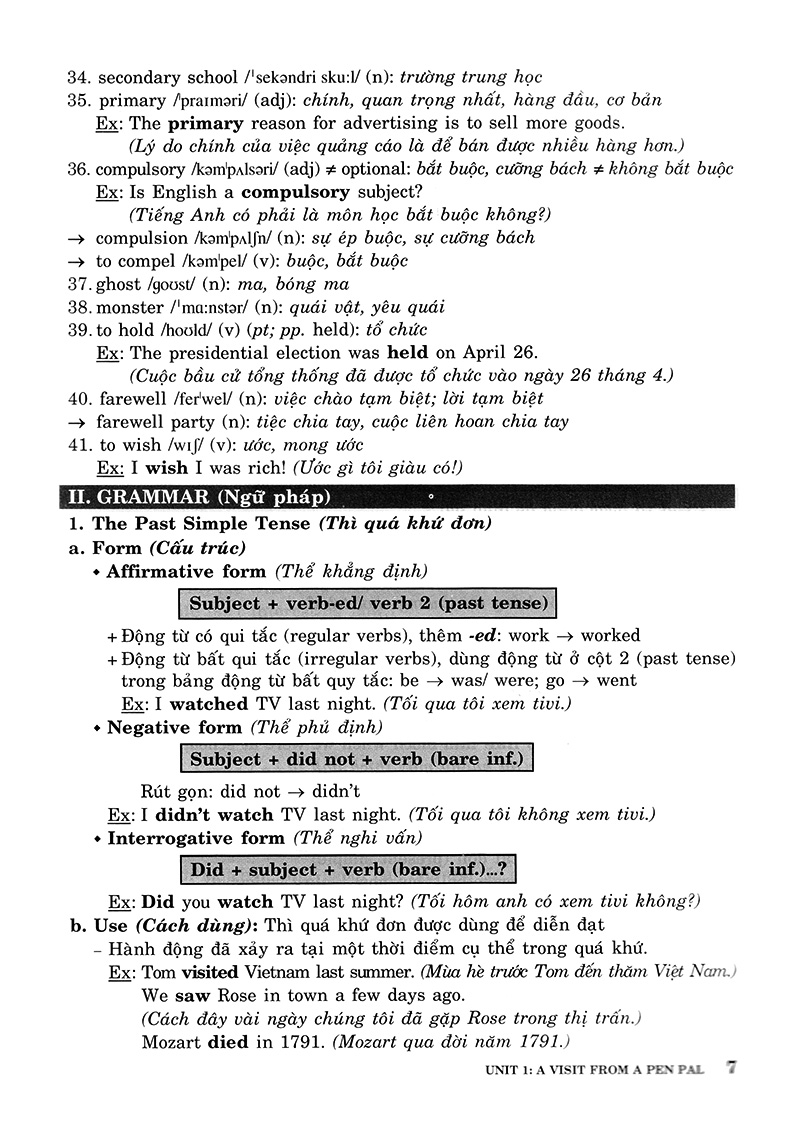 hướng dẫn học tốt tiếng anh 9