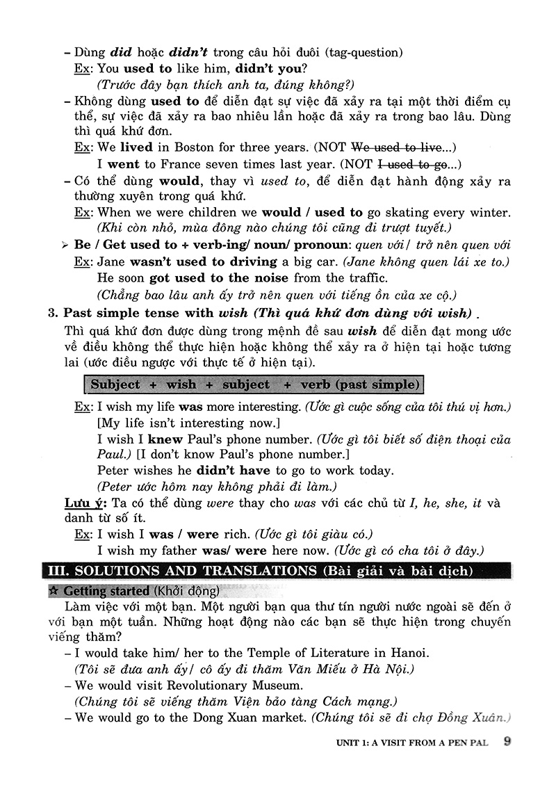 hướng dẫn học tốt tiếng anh 9