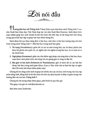 hướng dẫn học tốt tiếng anh lớp 7 - theo chương trình mới của bộ gd và đào tạo (tái bản 2018)