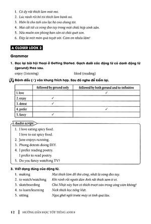 hướng dẫn học tốt tiếng anh lớp 8 - theo chương trình mới của bộ gd và đào tạo (tái bản 2018)