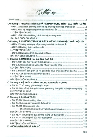 hướng dẫn học và giải các dạng bài tập toán 9 - tập 1 (bám sát sgk kết nối tri thức với cuộc sống)