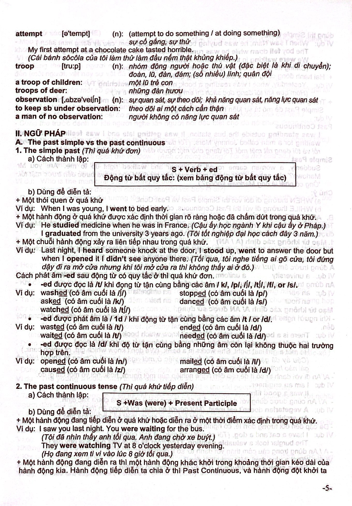 hướng dẫn học và làm bài - tiếng anh 12 (tập 1 + tập 2)