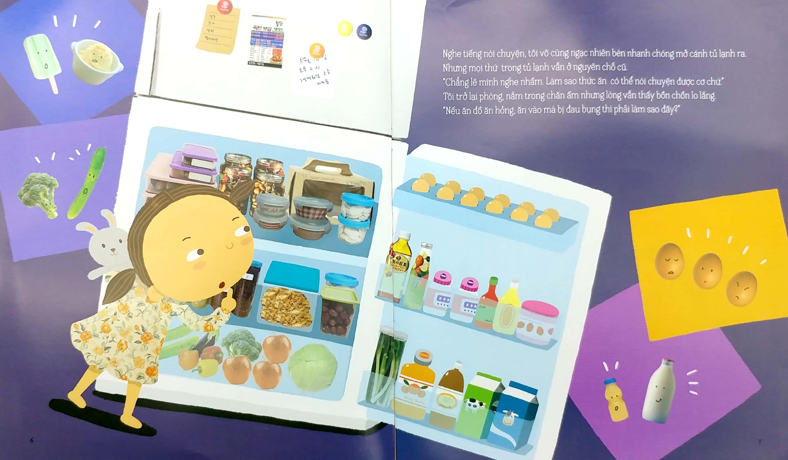 hướng dẫn kĩ năng an toàn cho trẻ em - an toàn thực phẩm: thực phẩm không lành mạnh, ẩn nấp trong tủ lạnh