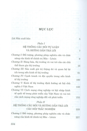 hướng dẫn ôn tập môn kinh tế chính trị mác - lênin