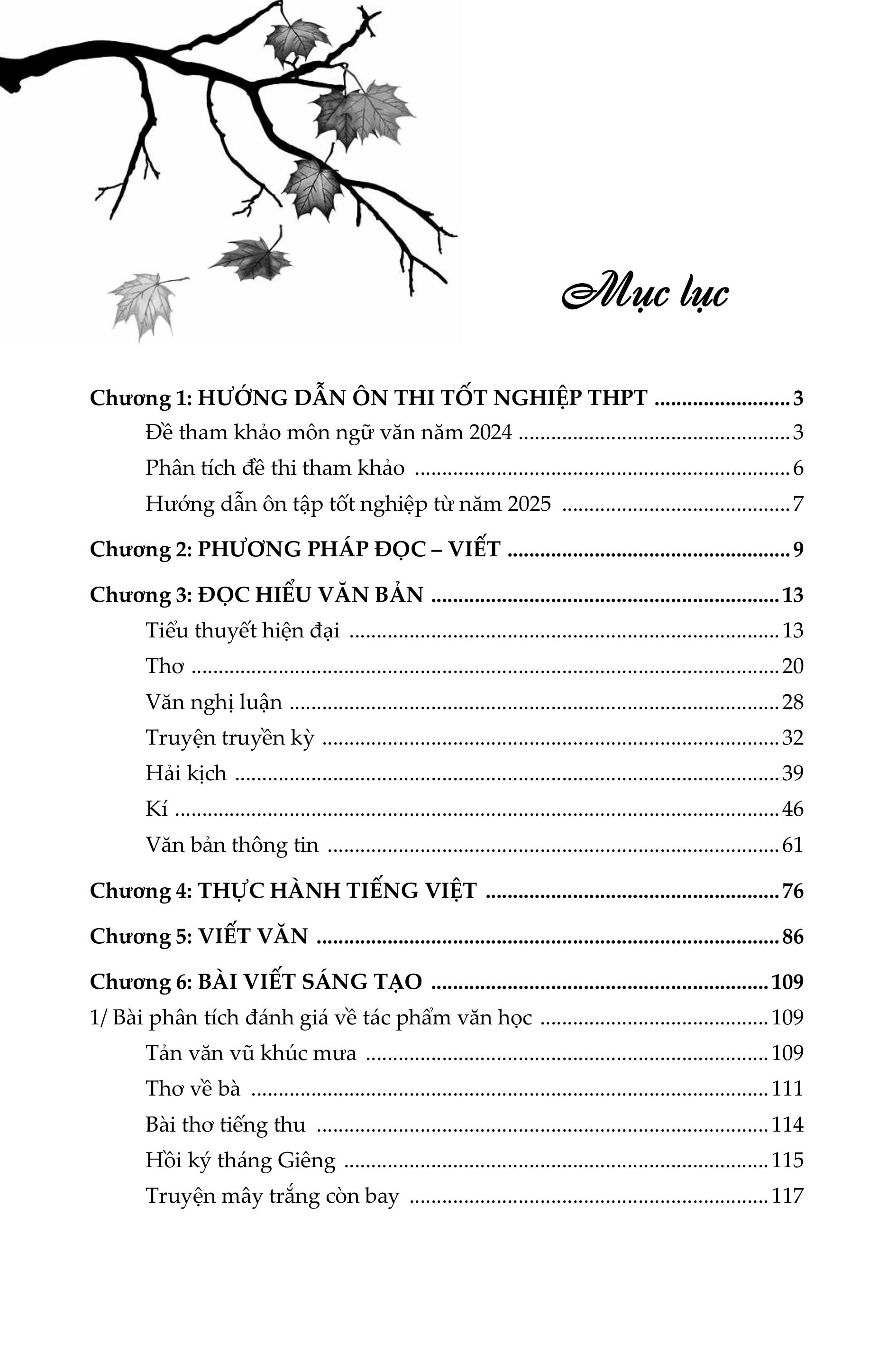 hướng dẫn ôn thi tốt nghiệp trung học phổ thông - môn ngữ văn