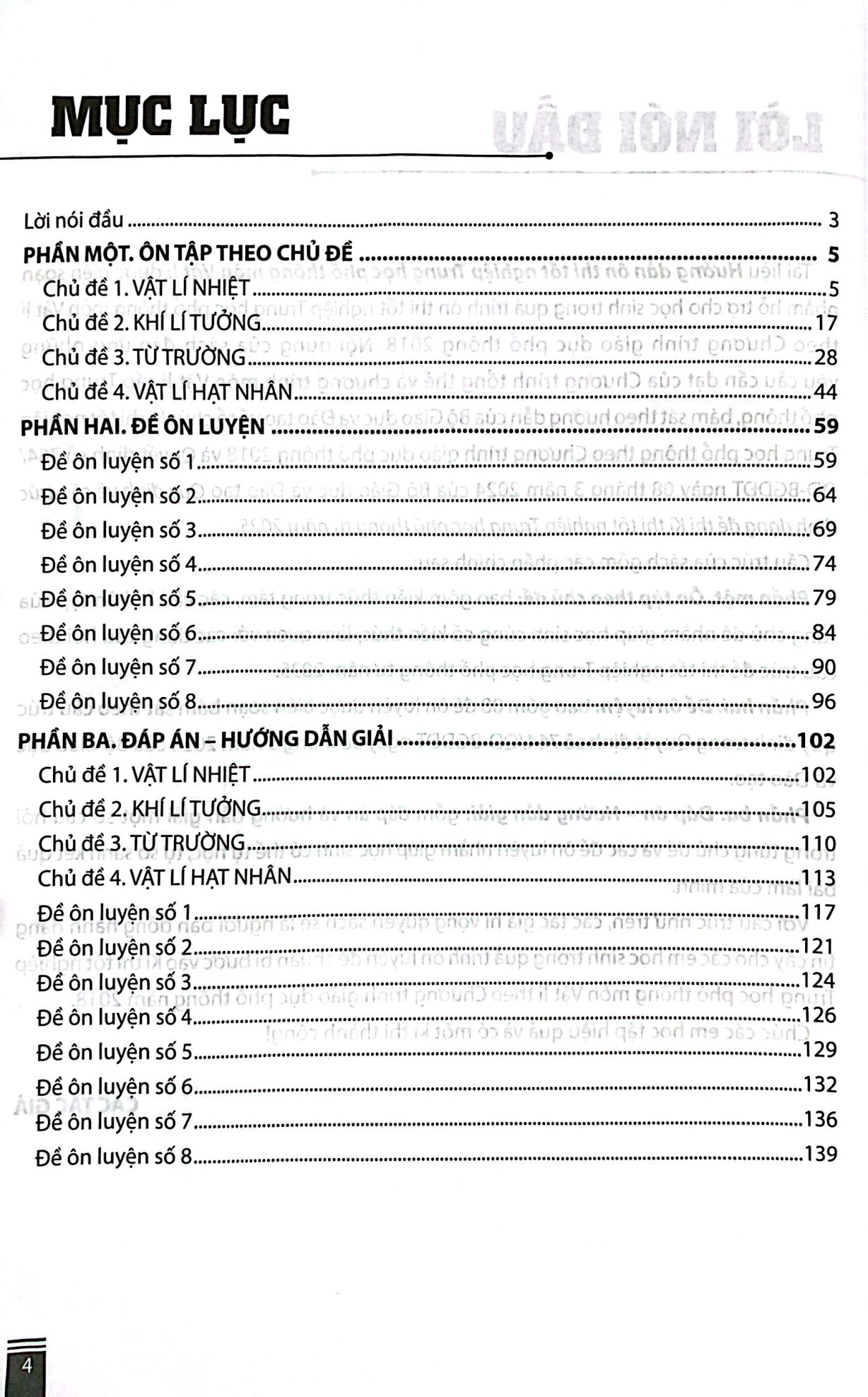 hướng dẫn ôn thi tốt nghiệp trung học phổ thông - môn vật lí (theo chương trình giáo dục phổ thông 2018)