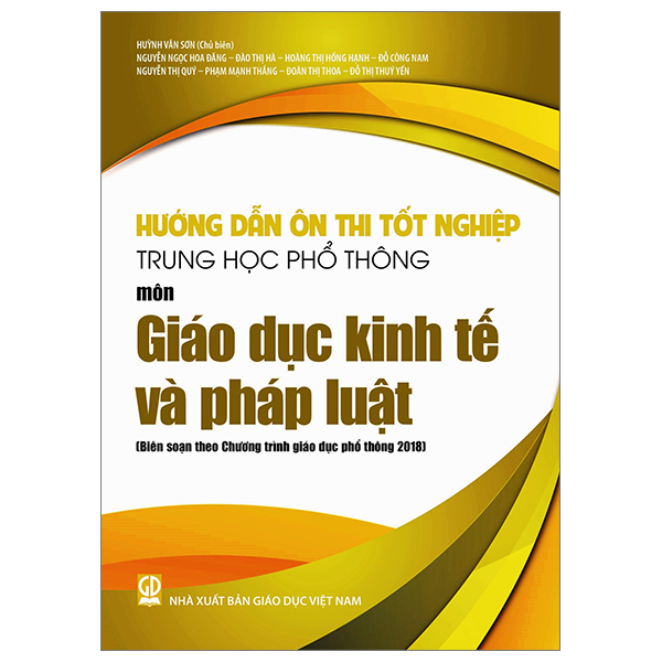 hướng dẫn ôn thi tốt nghiệp trung học phổ thông (theo chương trình giáo dục phổ thông 2018)