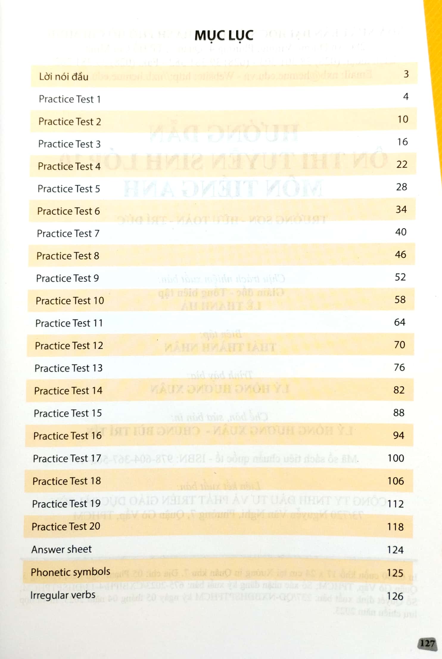 hướng dẫn ôn thi tuyển sinh lớp 10 - môn tiếng anh (tái bản 2024)