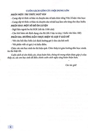 hướng dẫn ôn thi tuyển sinh vào lớp 10 môn ngữ văn (theo chương trình 2018)