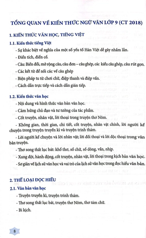hướng dẫn ôn thi tuyển sinh vào lớp 10 môn ngữ văn (theo chương trình 2018)
