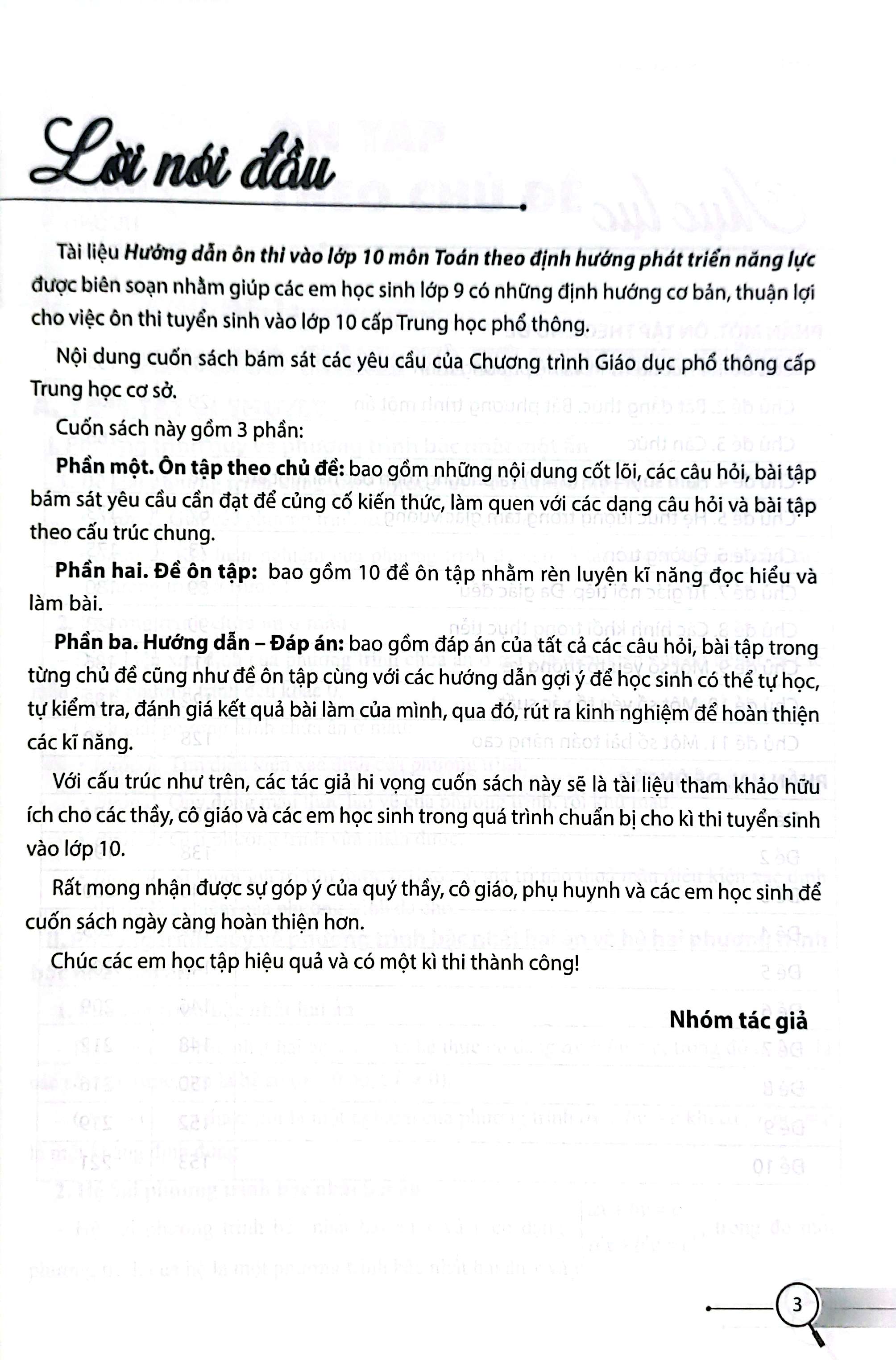 Hướng Dẫn Ôn Thi Vào Lớp 10 - Môn Toán (Theo Định Hướng Phát Triển Năng Lực)
