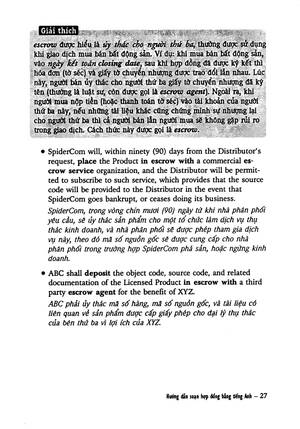 hướng dẫn soạn hợp đồng bằng tiếng anh