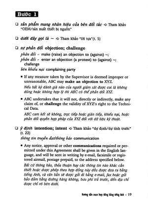 hướng dẫn soạn hợp đồng bằng tiếng anh