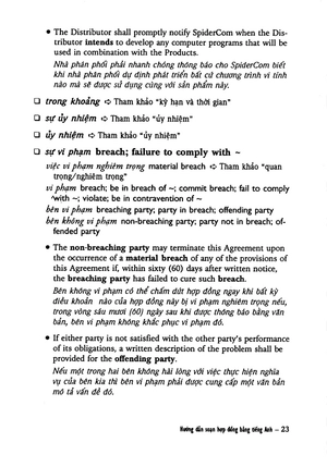 hướng dẫn soạn hợp đồng bằng tiếng anh