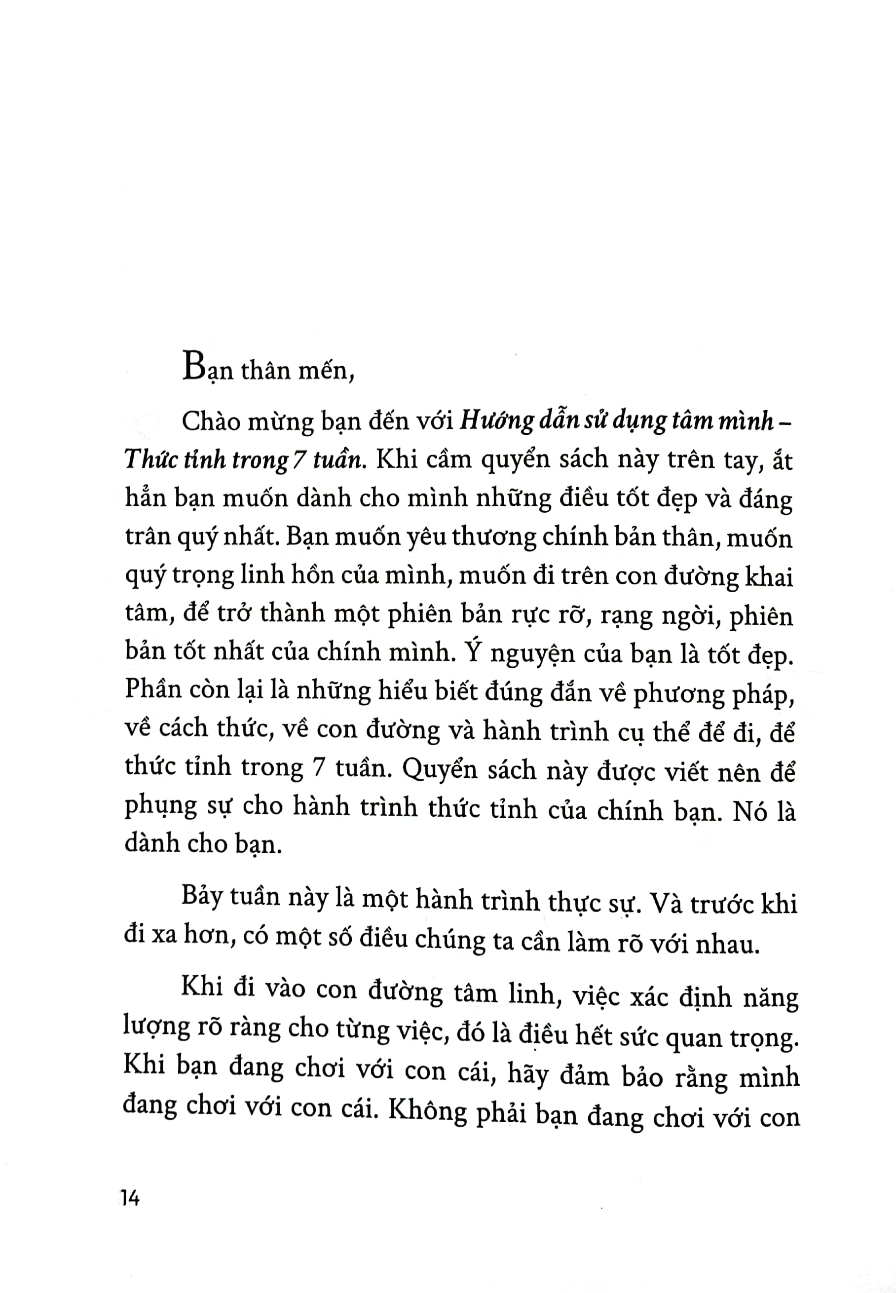 hướng dẫn sử dụng tâm mình - bìa cứng