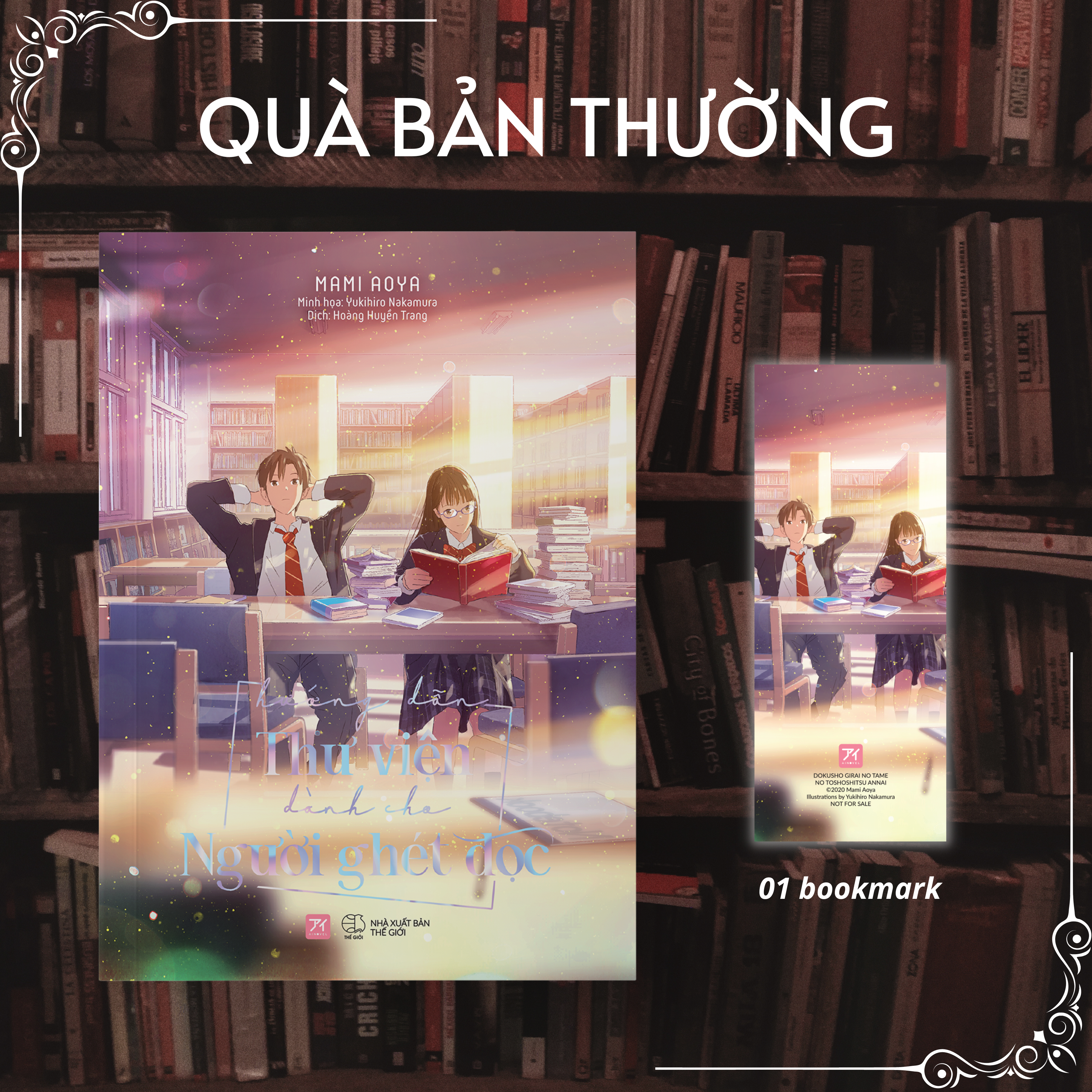 hướng dẫn thư viện dành cho người ghét đọc - tặng kèm bookmark