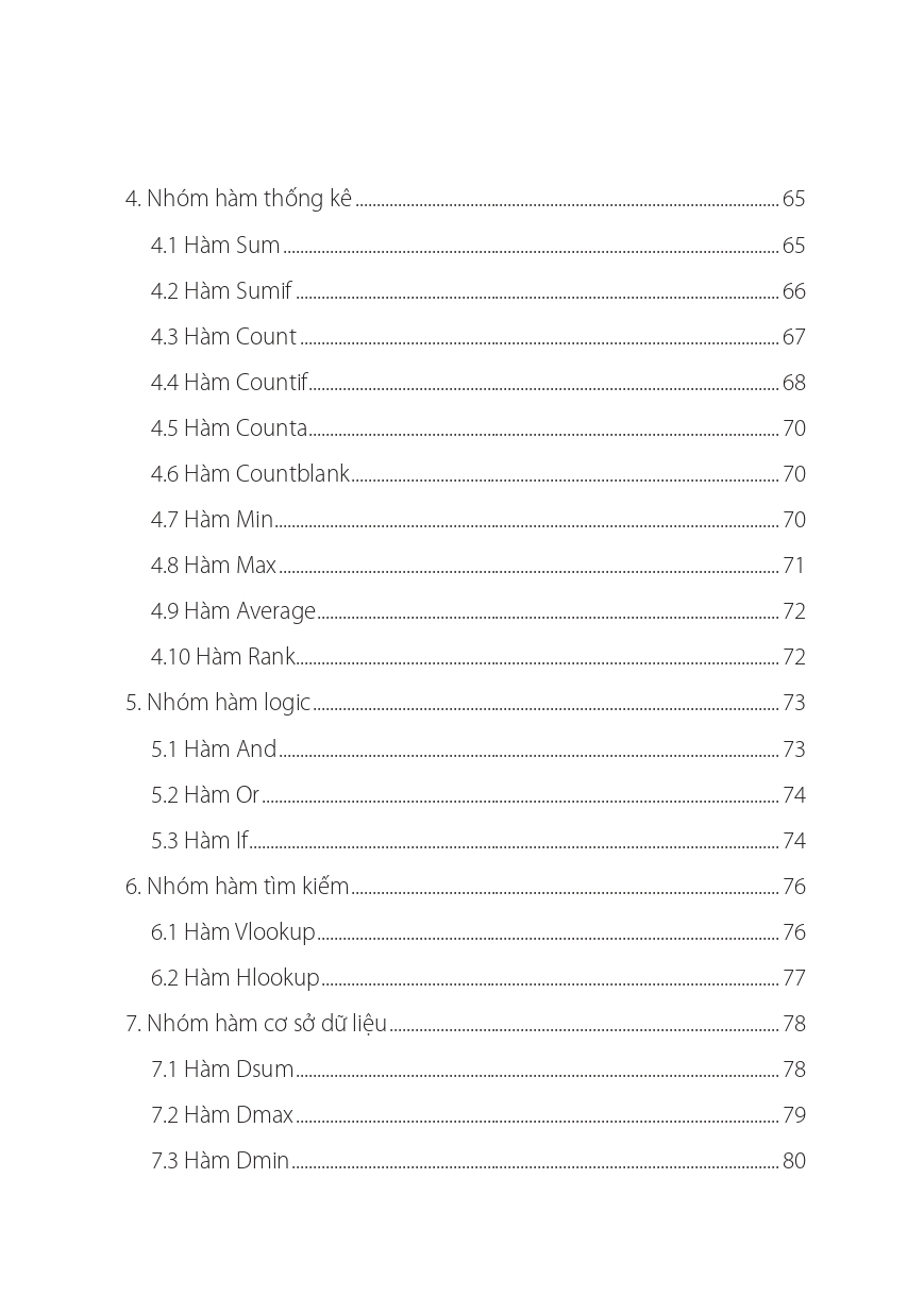 Hướng Dẫn Thực Hành Excel Từ Cơ Bản Đến Nâng Cao