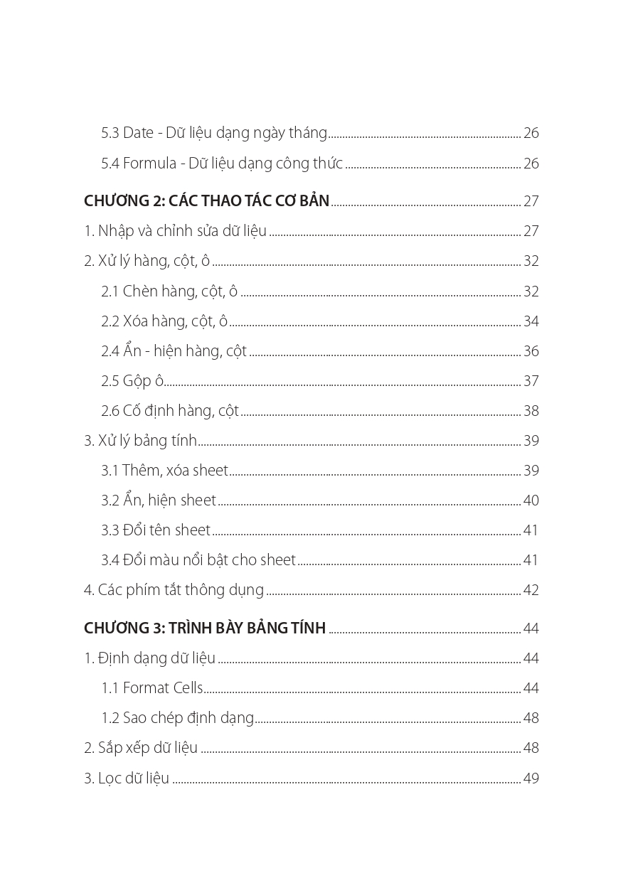 Hướng Dẫn Thực Hành Excel Từ Cơ Bản Đến Nâng Cao