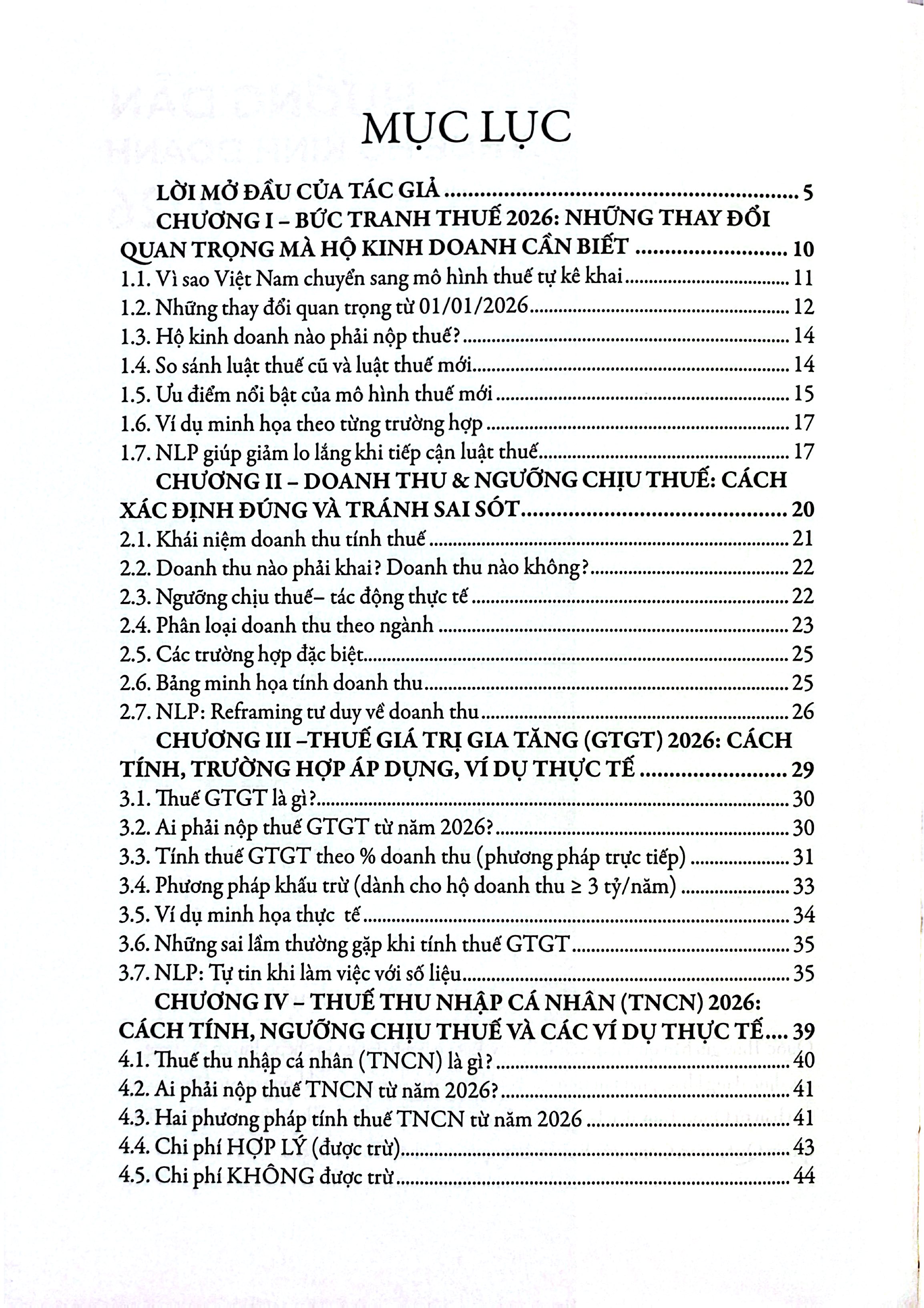 Hướng Dẫn Thuế Hộ Kinh Doanh 2026 - Từ A - Z Theo Mô Hình Thuế Mới