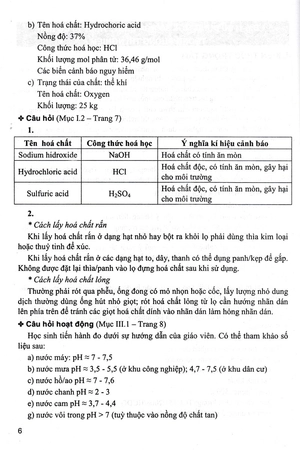 hướng dẫn trả lời câu hỏi khoa học tự nhiên 8 (bám sát sgk kết nối tri thức với cuộc sống)