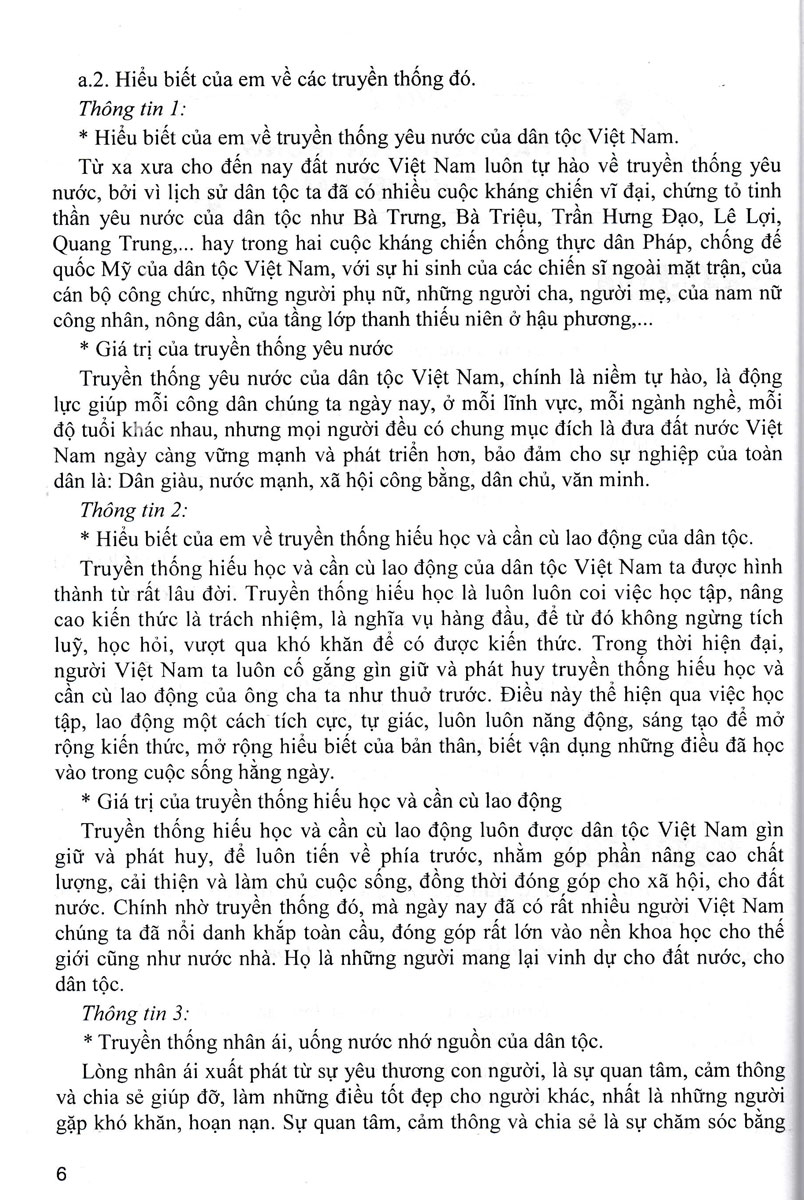 hướng dẫn trả lời câu hỏi và bài tập giáo dục công dân lớp 8 (bám sát sgk kết nối tri thức với cuộc sống)